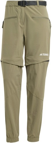 adidas-Pantalon imperméable zippé femme adidas Terrex Utilitas-image-1