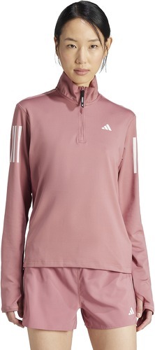 adidas-Own The Run Half-Zip Long Sleeve-1