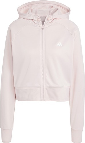 adidas-Sweatshirt à capuche zippé femme adidas Aeroready Game & Go-image-1