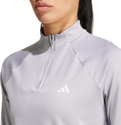 adidas Performance-Haut Zip 1/4 Train Essentials Minimal Branding-3