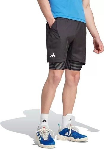 adidas Performance-Short New York 2N1 Noir-2