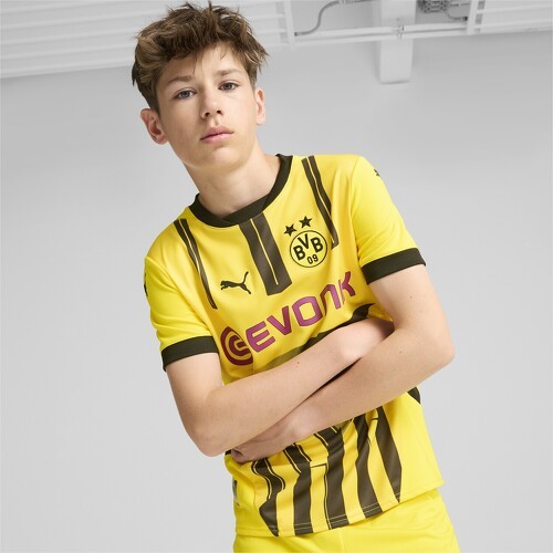 PUMA-Maillot de la Coupe 24/25 Borussia Dortmund Enfant et Adolescent-2