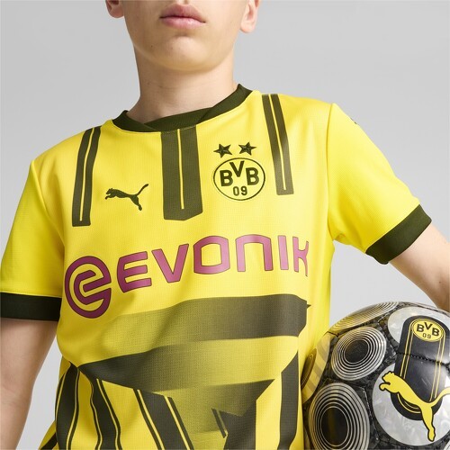 PUMA-Maillot de la Coupe 24/25 Borussia Dortmund Enfant et Adolescent-3