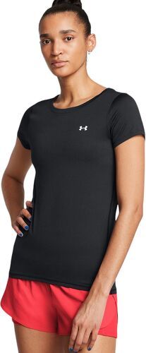 UNDER ARMOUR-T-shirt HeatGear Armour Black/White-2