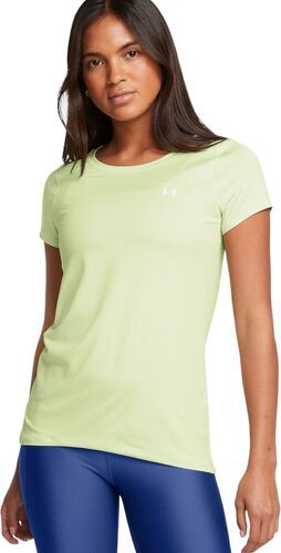 UNDER ARMOUR-T-shirt HeatGear Armour Retro Green/White-3