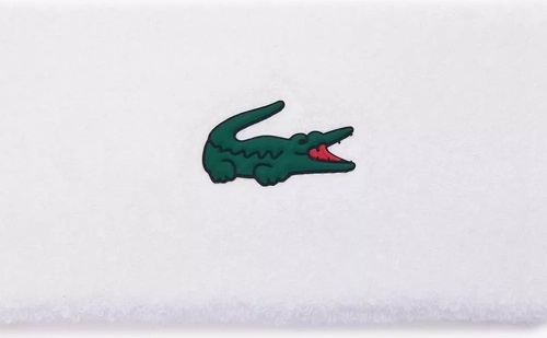 LACOSTE-Bandeau Lacoste Blanc-1