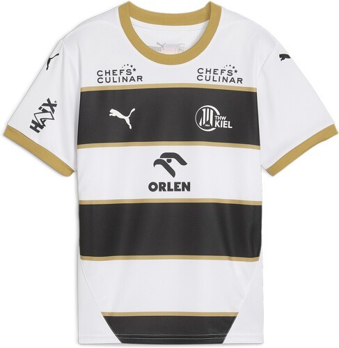 PUMA-Maillot Home CL 24/25 THW Kiel Enfant et Adolescent-0