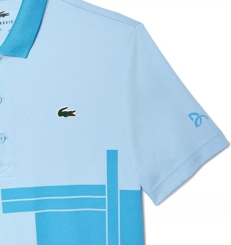 LACOSTE-Polo Lacoste Tennis Novak Djokovic Version Fan-4