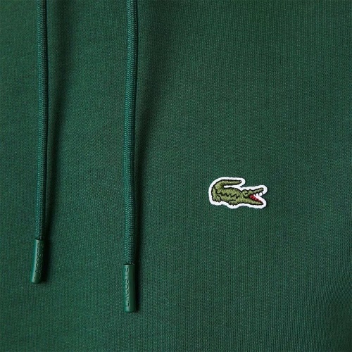 LACOSTE-Sweat Lacoste Vert Sapin-4