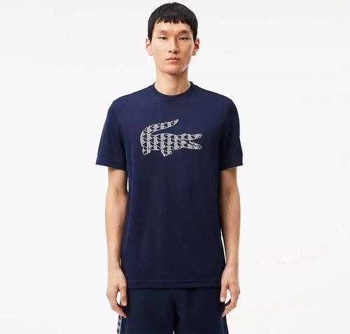 LACOSTE-T-Shirt Lacoste Marine-1