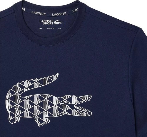 LACOSTE-T-Shirt Lacoste Marine-4