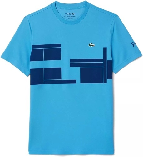 LACOSTE-T-Shirt Lacoste X Novak Djokovic Bleu-image-1