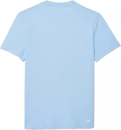 LACOSTE-T-Shirt Lacoste X Novak Djokovic Bleu CIel-1