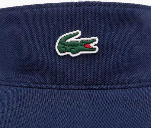 LACOSTE-Visière Lacoste Sport Bleu Marine-3