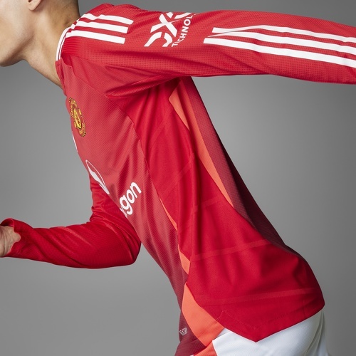 adidas-Maillot Domicile Authentique manches longues Manchester United 2024/25-4