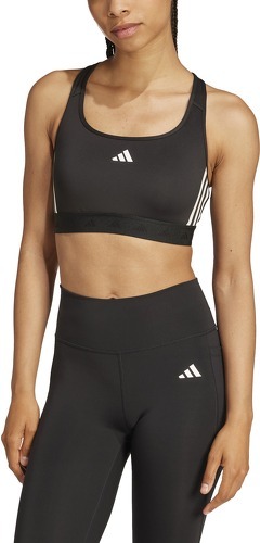 adidas Performance-Brassière de training Powerreact Hyperglam Maintien moyen-2