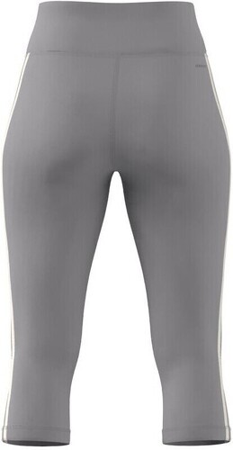 adidas Performance-Legging 3/4 taille haute à 3 bandes Train Essentials -2