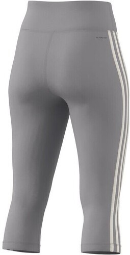 adidas Performance-Legging 3/4 taille haute à 3 bandes Train Essentials -3