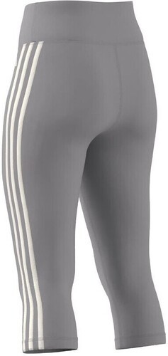 adidas Performance-Legging 3/4 taille haute à 3 bandes Train Essentials -4