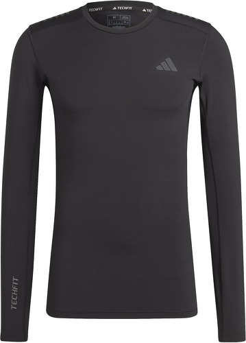 adidas Performance-T-shirt de training à manches longues Techfit Control-3