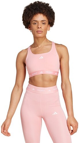 adidas Performance-Brassière Techfit Maintien moyen-0