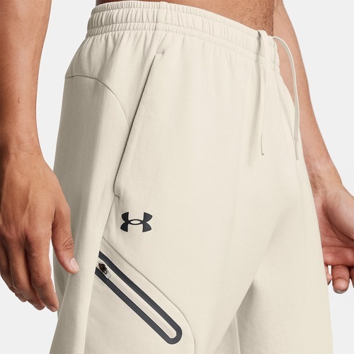 UNDER ARMOUR-Jogging Under Armour Homme Fleece UA Innarêtable Homme Blanc neige-2