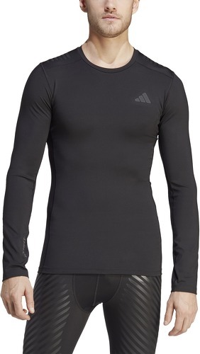 adidas Performance-T-shirt de training à manches longues Techfit Control-4