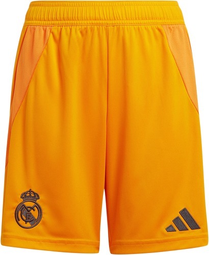 adidas-Short Real Madrid Extérieur Junior 2024/25 Orange-image-1