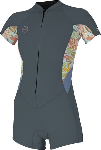 O’NEILL-O'Neill Femmes Bahia 2/1mm Front Zip Printemps Combinaison Néoprè-0