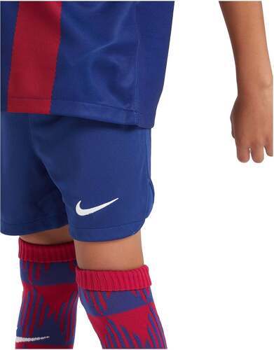 NIKE-FC Barcelona 2023/24 Domicile Enfant Nike Dri- FIT Trois Pièces Kit-4