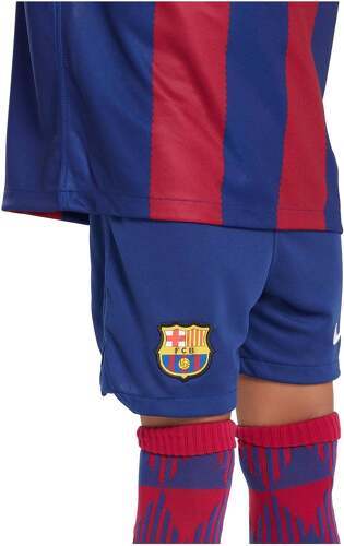 NIKE-FC Barcelona 2023/24 Domicile Enfant Nike Dri- FIT Trois Pièces Kit-3