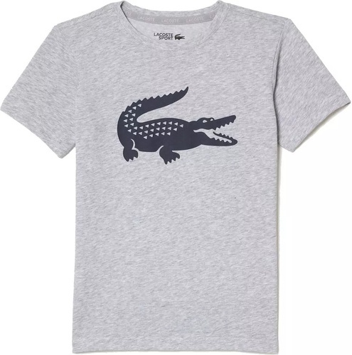 LACOSTE-T-Shirt Lacoste Sport Junior Gris-image-1