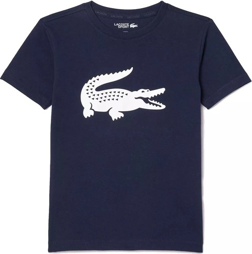 LACOSTE-T-Shirt Lacoste Sport Junior Marine-0