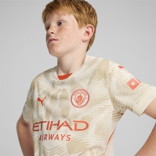 PUMA-Maillot de gardien de but à manches courtes 24/25 Manchester City Enfant et Adolescent-4