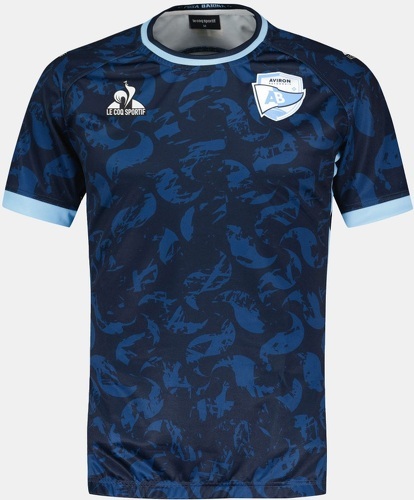 LE COQ SPORTIF-Maillot Replica Extérieur Aviron Bayonnais Adulte 2024-2025-image-1