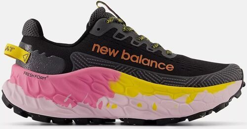 NEW BALANCE-New balance fresh foam x more trail v3 black et ginger lemon chaussure de trail-image-1