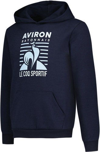 LE COQ SPORTIF-Sweat à capuche Fan Aviron Bayonnais pour enfant Bleu marine 2024-2025-2