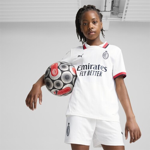 PUMA-Maillot Away 24/25 AC Milan Enfant et Adolescent-3