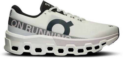 On-On running cloudmonster 2 white et frost chaussures de running-image-1