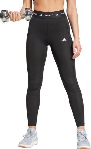 adidas Performance-Legging long poche dissimulée Techfit-0