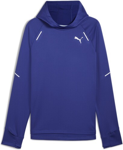 PUMA-Hoodie en polaire PUMA RUN Grid Homme-0