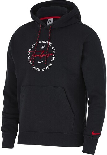 NIKE-Sweatshirt Capuche FT Noir Stade Toulousain 2024/2025-image-1