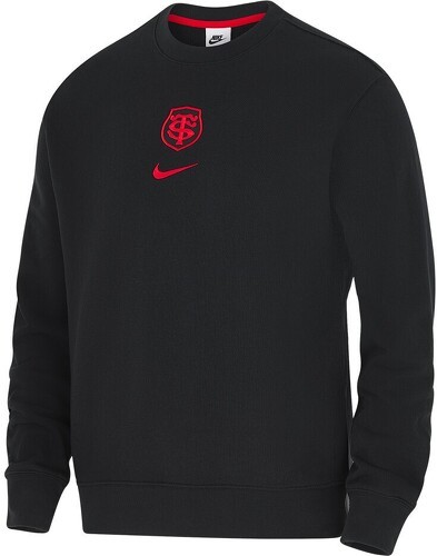 NIKE-Sweatshirt Crew FT Black Stade Toulousain 2024/2025-image-1