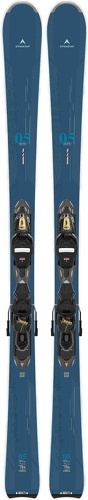 DYNASTAR-Pack Ski Dynastar E Lite 5 Xpress + Fixations Look Xpress W 11 Gw Black Gold Bleu Femme-0