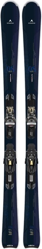 DYNASTAR-Pack Ski Dynastar E Lite 8 Konect + Fixations Look Nx 12 K Gw Black Gold Bleu Femme-image-1