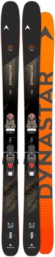 DYNASTAR-Pack Ski Dynastar M-pro 100 Ti + Fixations Look Spx 13 Gw Black Noir Homme-0