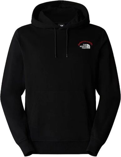 THE NORTH FACE-Pull Hoodie Expedition System Graphic Black-image-1