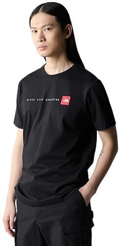 THE NORTH FACE-T-shirt Never Stop Exploring Black-2