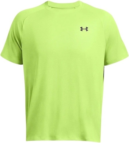 UNDER ARMOUR-T-shirt Tech Textured Morph Green/Black-0