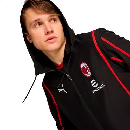 PUMA-Veste à Capuche AC Milan Pre-match Homme 2024/25-2